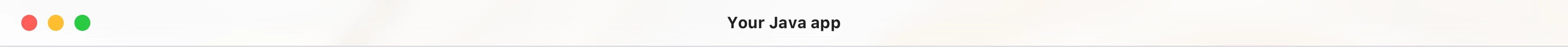 macOS app title